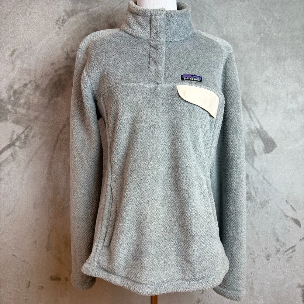 Patagonia SnapT Fleece Polartec Pullover Jacket Wmn’s Sz M